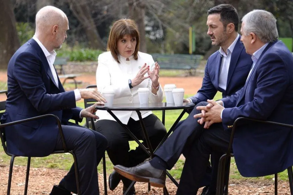 Bullrich se reunió con Rodríguez Larreta: foto de unidad y la vista puesta en octubre