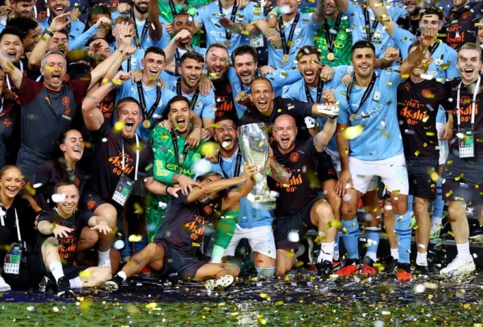 Manchester City venció al Sevilla en los penales y se quedó con la Supercopa de Europa