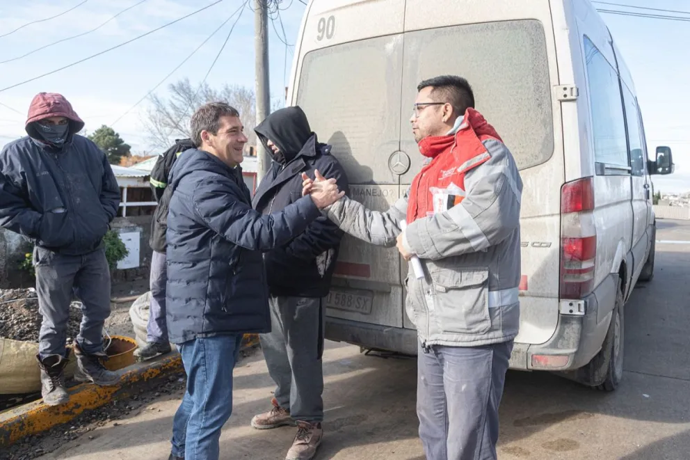 Desde el Municipio se continúan entregando materiales para la reparación de los hogares más perjudicados