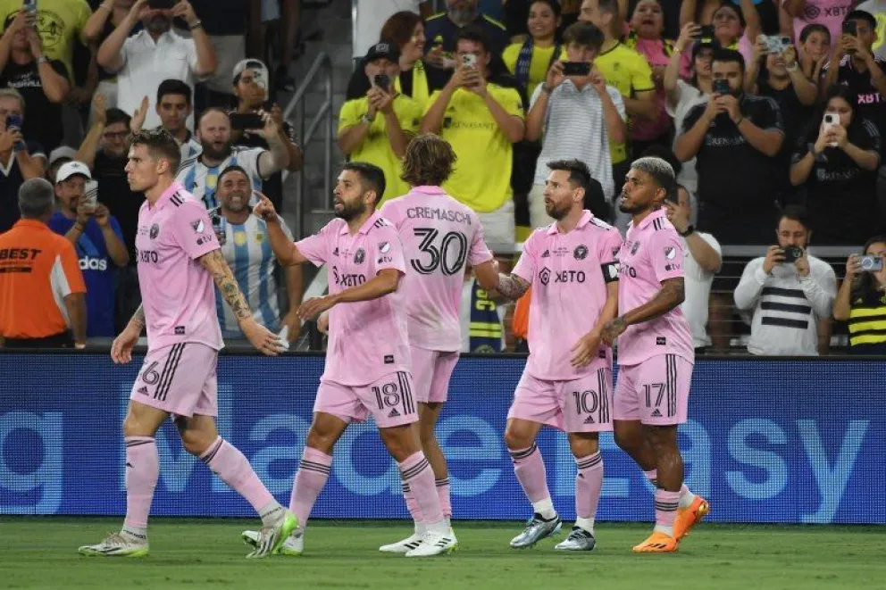 El Inter Miami de Messi se impuso por penales sobre Nashville y es campeón de la Leagues Cup