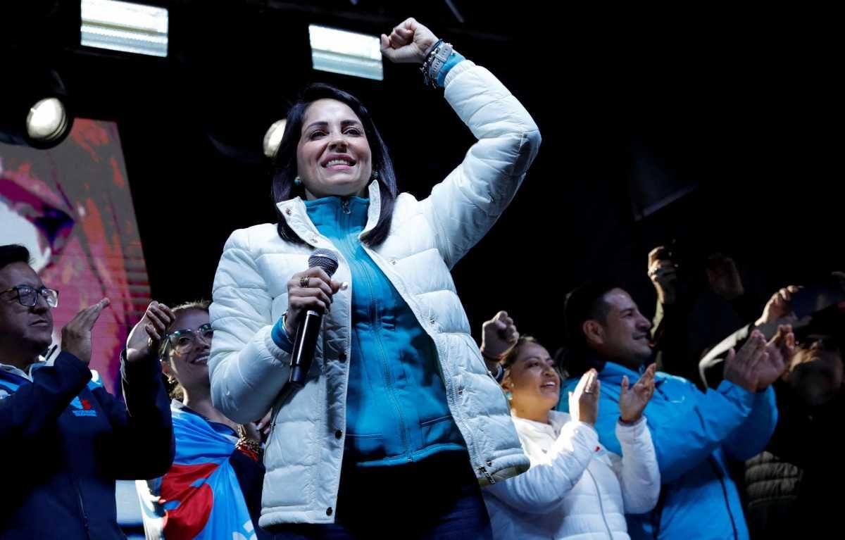 Luisa González y Daniel Noboa irán a segunda vuelta presidencial en Ecuador