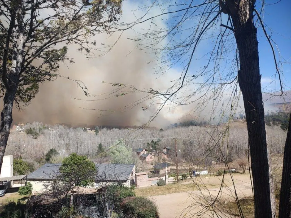 Importantes incendios forestales afectan a la provincia de Córdoba