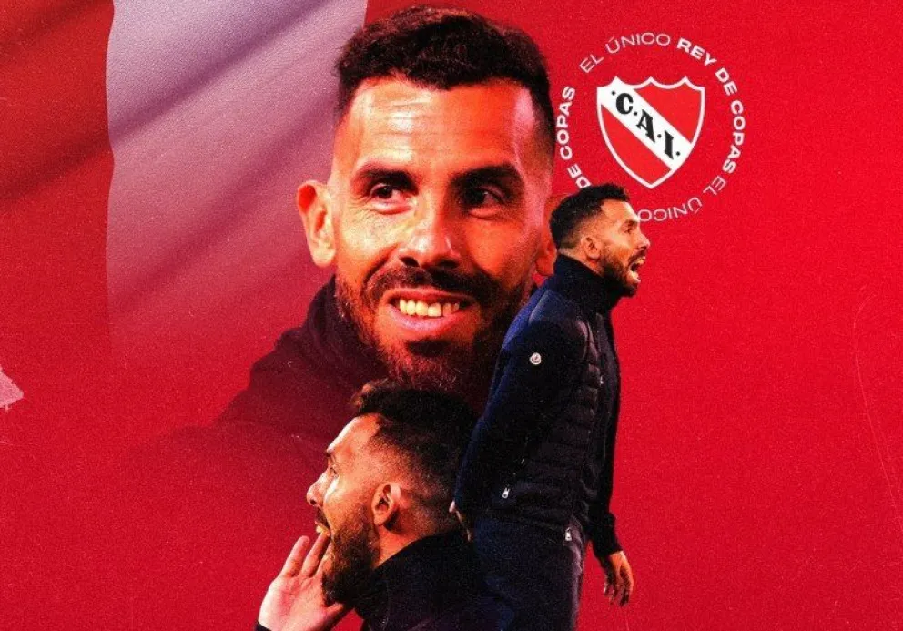 Independiente oficializó a Tevez como su nuevo entrenador