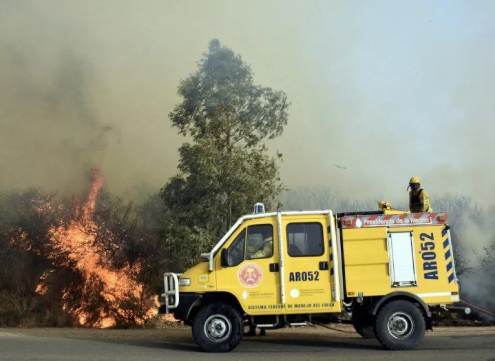 Incendios forestales: hay focos en tres provincias