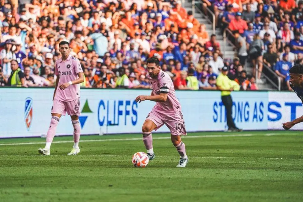 Video: las asistencias de Messi que iniciaron la remontada del Inter Miami para llegar a una nueva final