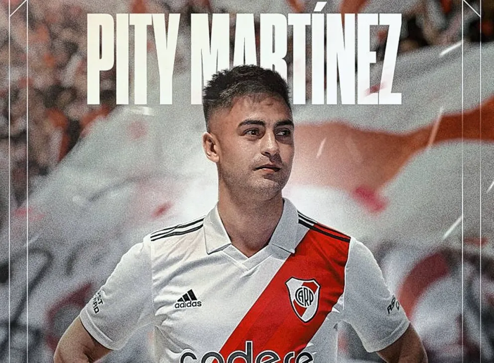 River presentó a Pity Martínez como nuevo refuerzo con una chicana a Boca