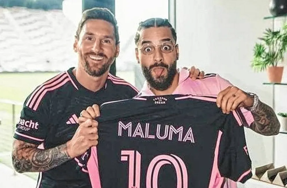 Messi sorprendió al protagonizar el nuevo videoclip de Maluma