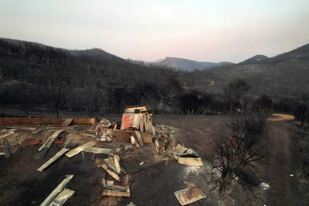 Grecia padece un incendio histórico
