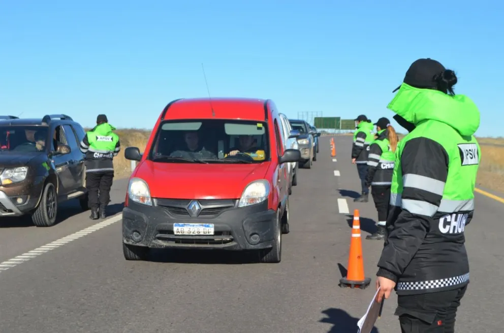 Retiraron a 43 conductores alcoholizados de la vía pública durante el fin de semana en Chubut
