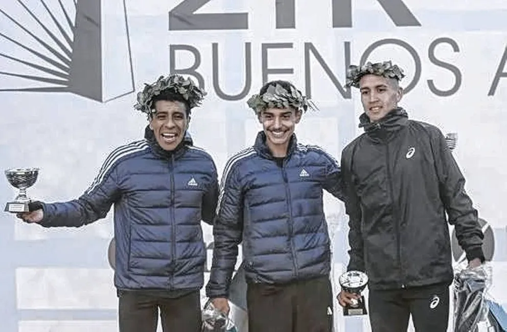 David Rodríguez fue subcampeón argentino en la Media Maratón de Buenos Aires