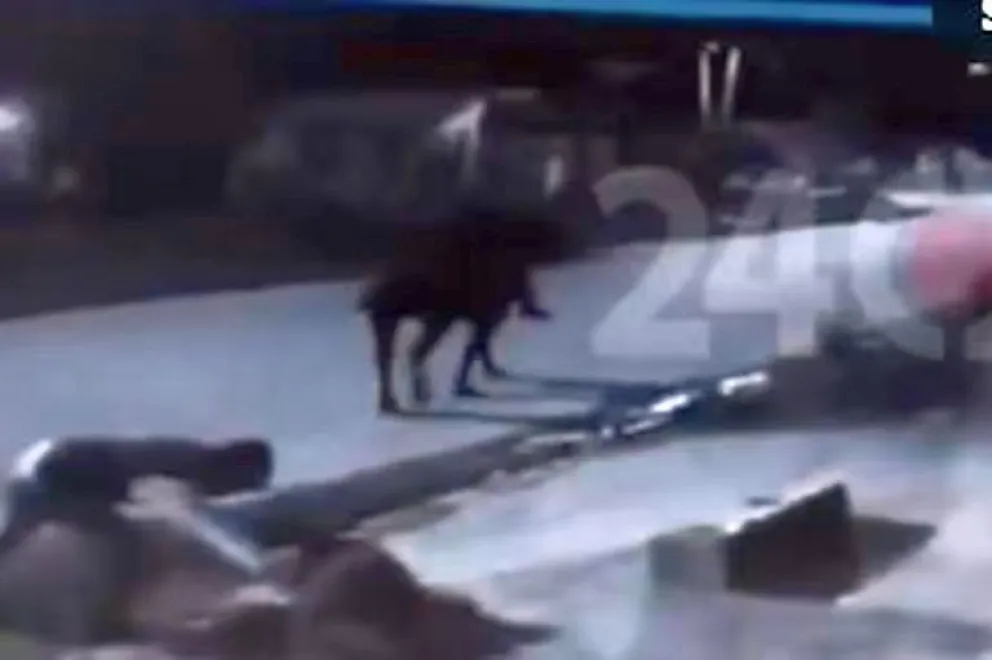 Cabachorros: delincuentes a caballo le roban a un hombre la billetera y el celular