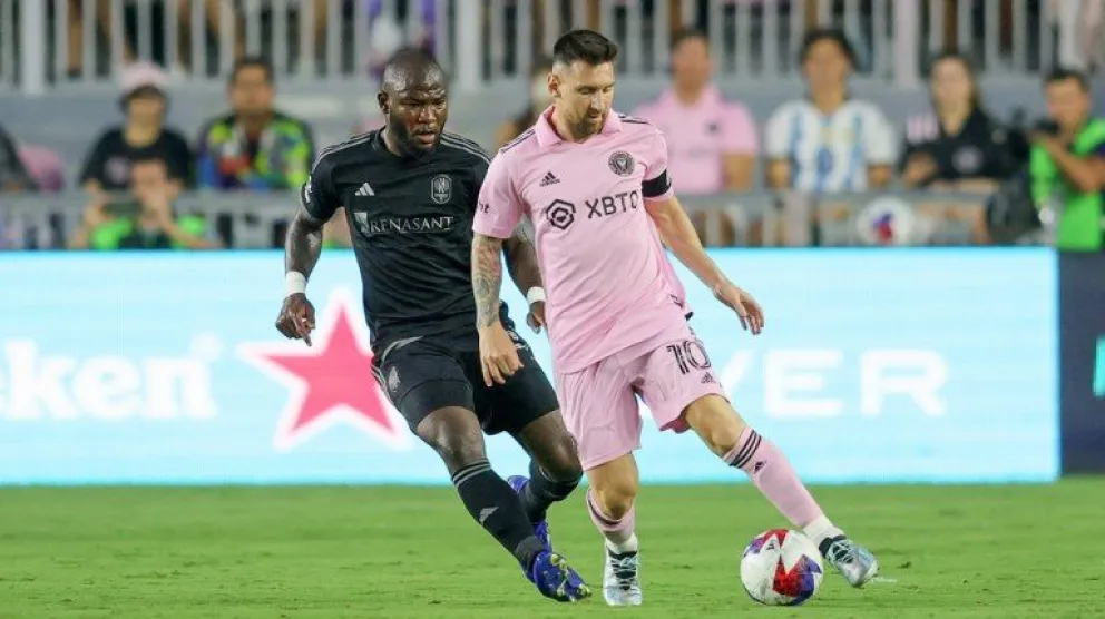 El Inter Miami de Lionel Messi no se lució y empató frente al Nashville en la MLS