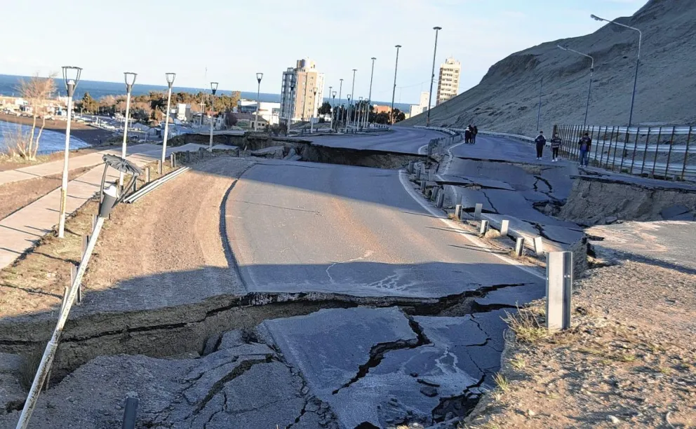 Colapso de Ruta 3: “No se puede cubrir con camiones de tierra y seguir circulando”, dijo Marcelo Márquez
