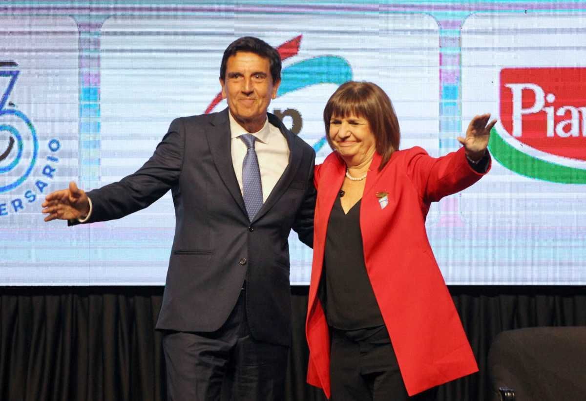 Patricia Bullrich presentó a Melconian como su ministro de Economía