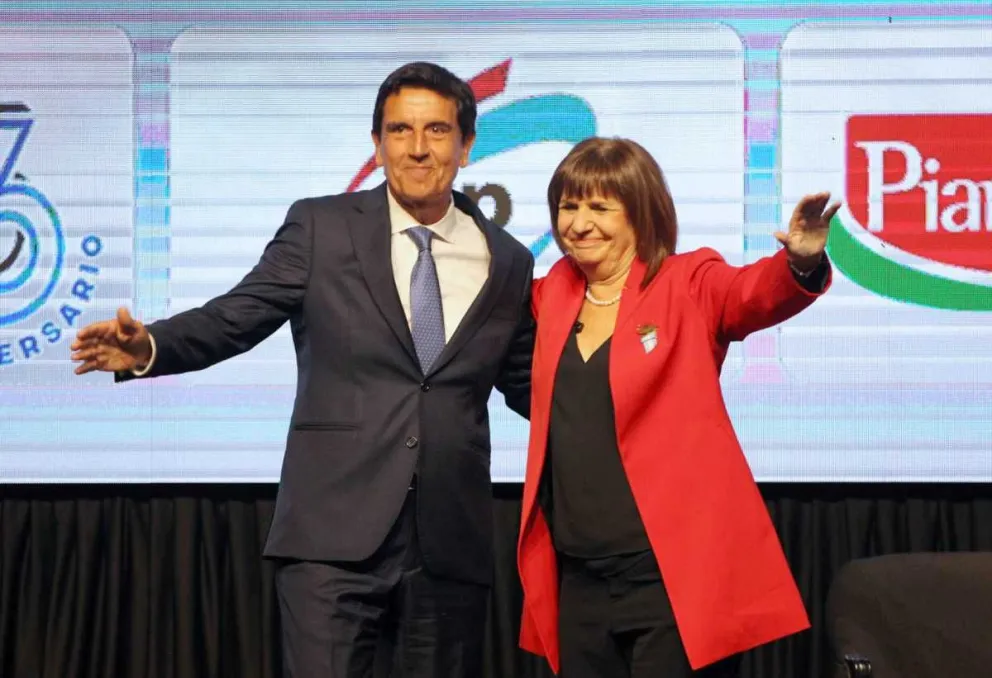 Patricia Bullrich presentó a Melconian como su ministro de Economía