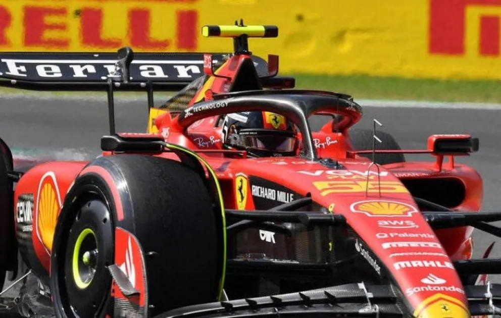 Sainz logra la "pole" para el GP de Italia en la casa de Ferrari