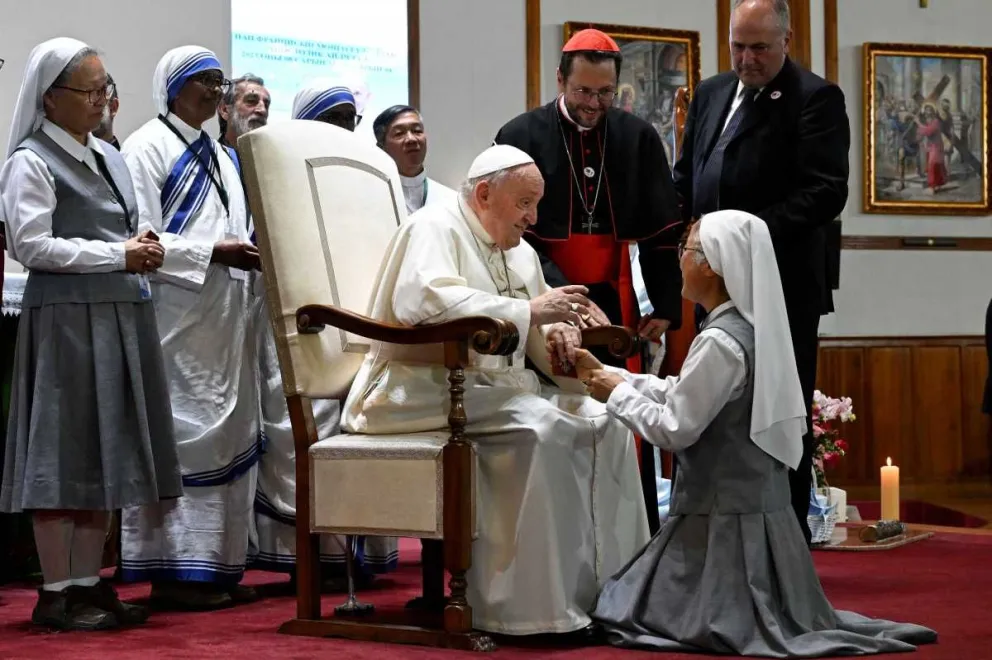 El papa Francisco le envió un guiño a China desde Mongolia