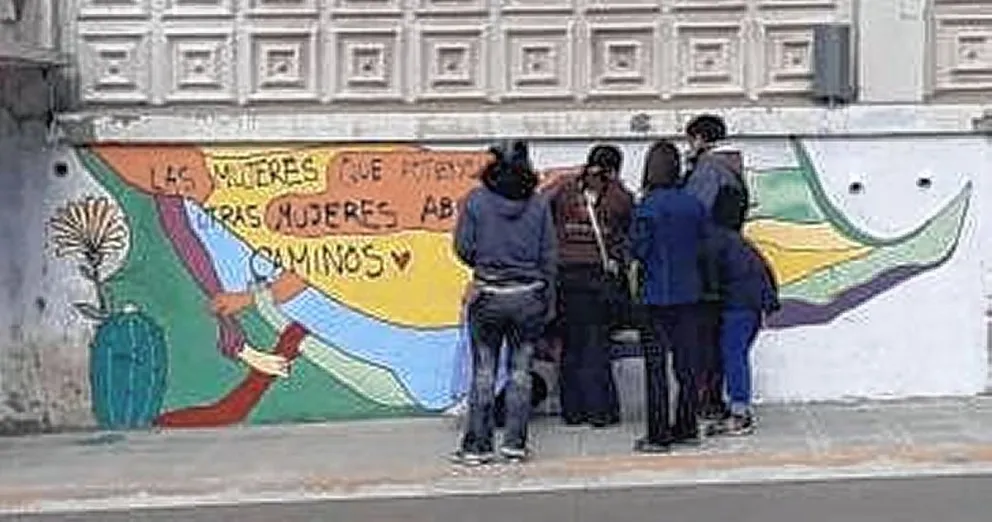Se realizó el sexto mural del año en el marco del proyecto Arte Público