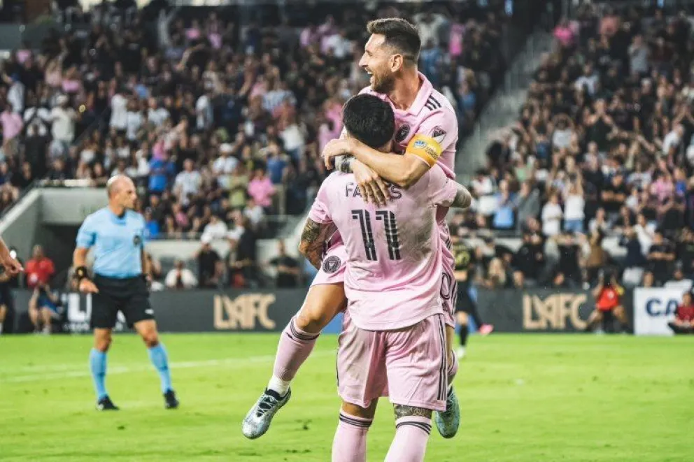 El Inter Miami de Messi venció a Los Ángeles FC y se acerca a los Playoffs