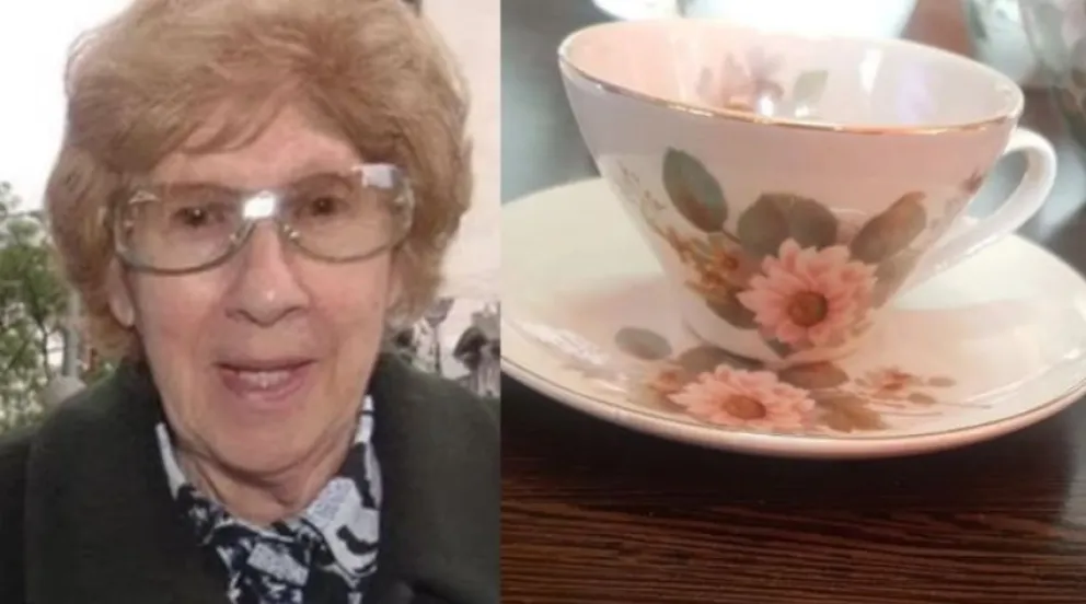 El hijo de Yiya Murano encontró las tazas del veneno y las subasta: “Quiero convertir algo siniestro en bueno”