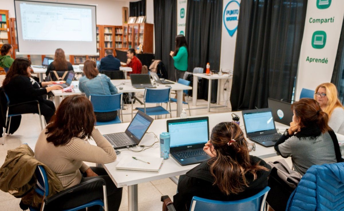Comenzaron los cursos gratuitos de inclusión digital en el CIP 
