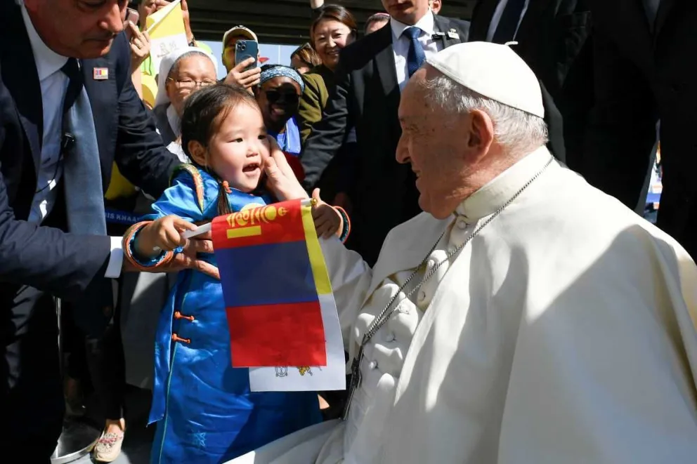 El Papa pidió que se evite el lenguaje de la guerra