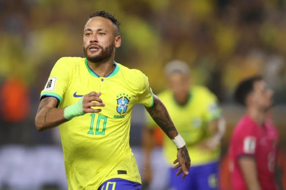 Brasil vapuleó a Bolivia por las Eliminatorias y Neymar rompió un nuevo récord