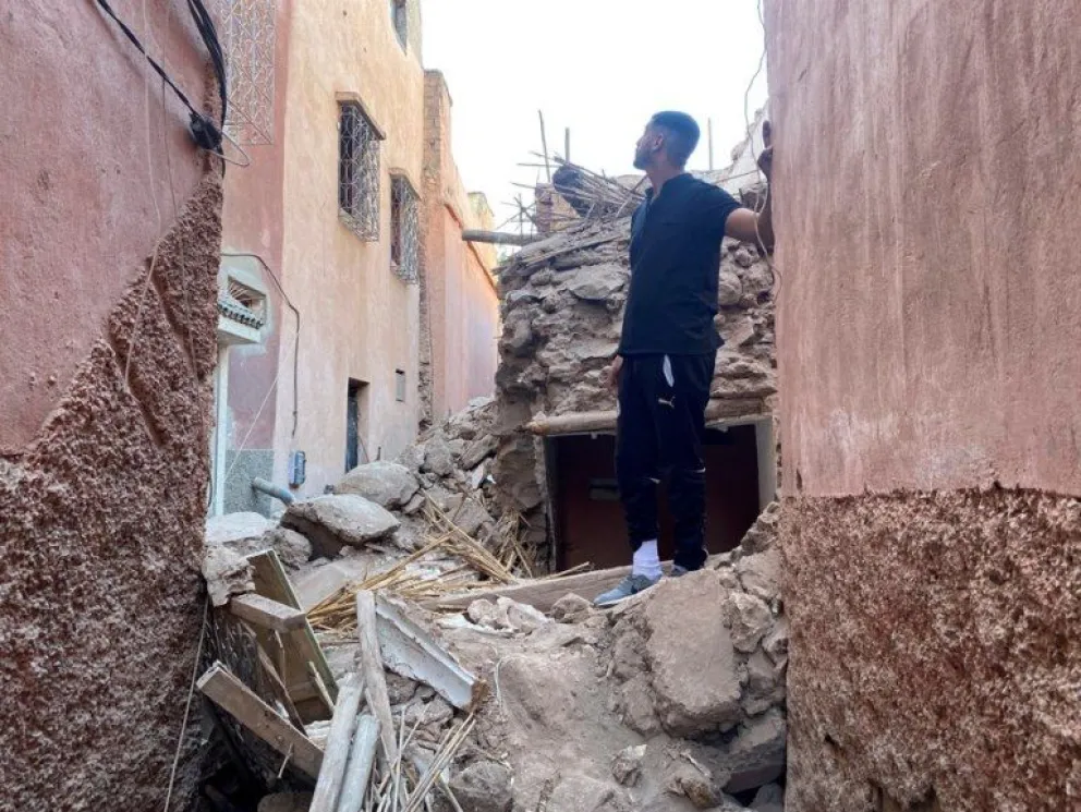 Un feroz terremoto causó más de 800 muertos en Marruecos