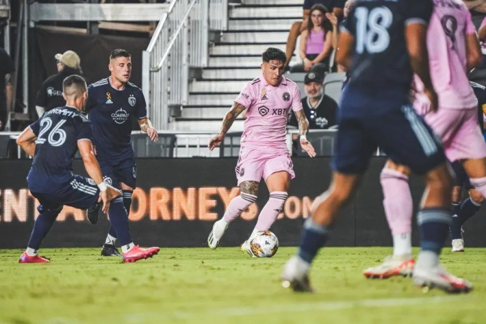Sin Messi, Inter Miami se hizó fuerte de local y venció a Kansas City
