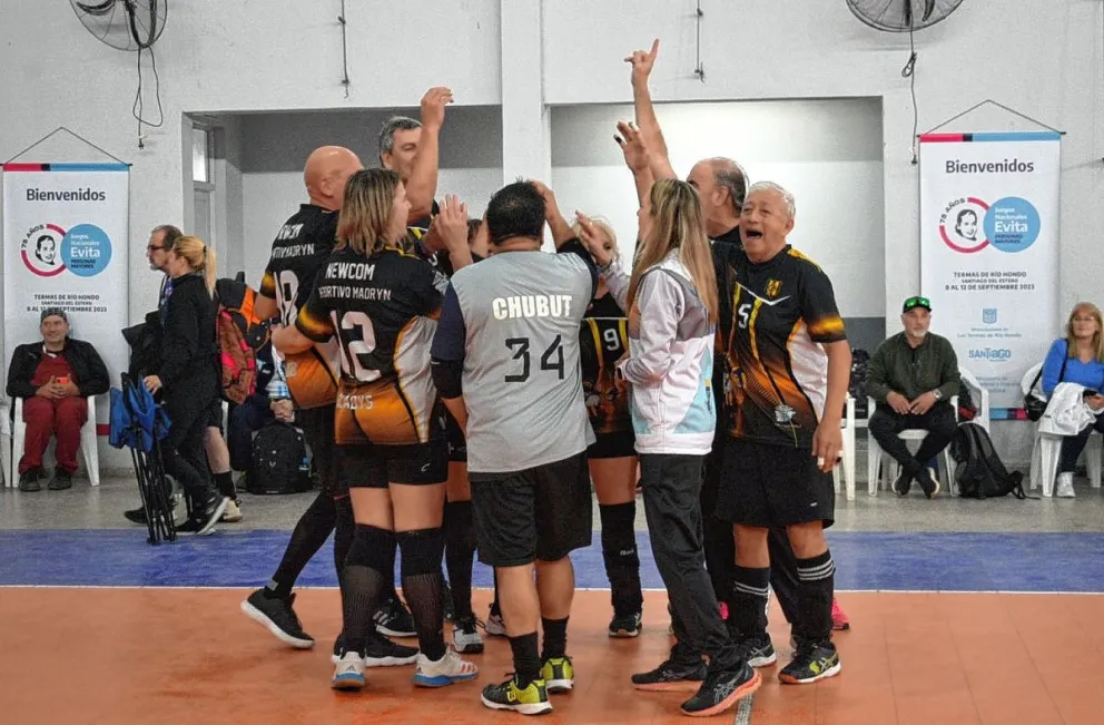 Chubut participa de los Juegos Evita Nacionales de Adultos Mayores 2023 en Santiago del Estero