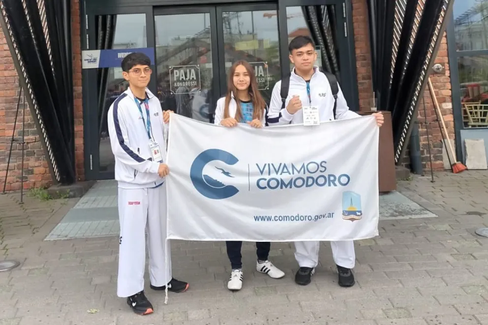 Comodorenses presentes en el Mundial de Tae Kwon Do ITF en Finlandia
