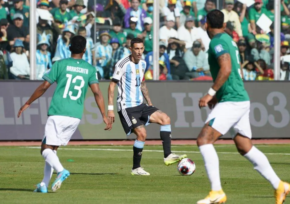 Di María igualó a Maradona como el segundo máximo asistidor en la Selección argentina