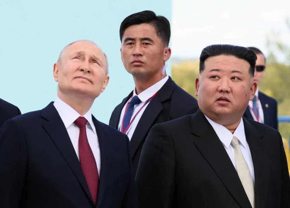 Kim Jong Un brindó "a la salud de Putin" y por "la victoria de Rusia en su sagrada lucha con Occidente"