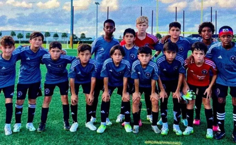 Debutó el hijo de Messi en las inferiores del Inter Miami