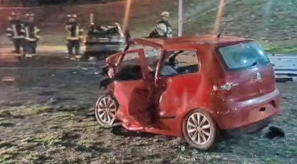 Murió una mujer y al menos siete personas más resultaron heridas en triple choque en acceso a Trelew
