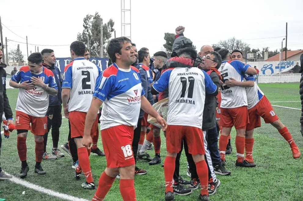 Argentinos Diadema se adueñó del Apertura