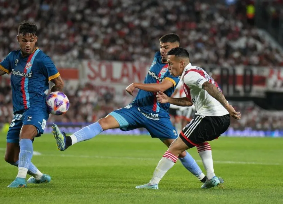 River le ganó a Arsenal y se metió entre los cuatro primeros de su zona en la Copa de la Liga