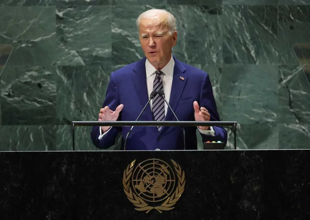 Biden pidió al mundo en la Asamblea General de la ONU que apoye a Ucrania