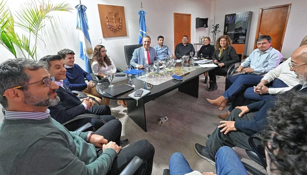 Antonena recibió al próximo ministro de Economía de la Provincia