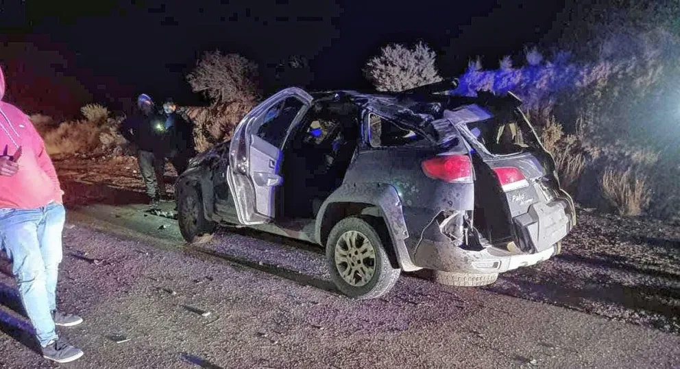 Remisero volcó en acceso de Trelew y anoche estaba en “grave estado”