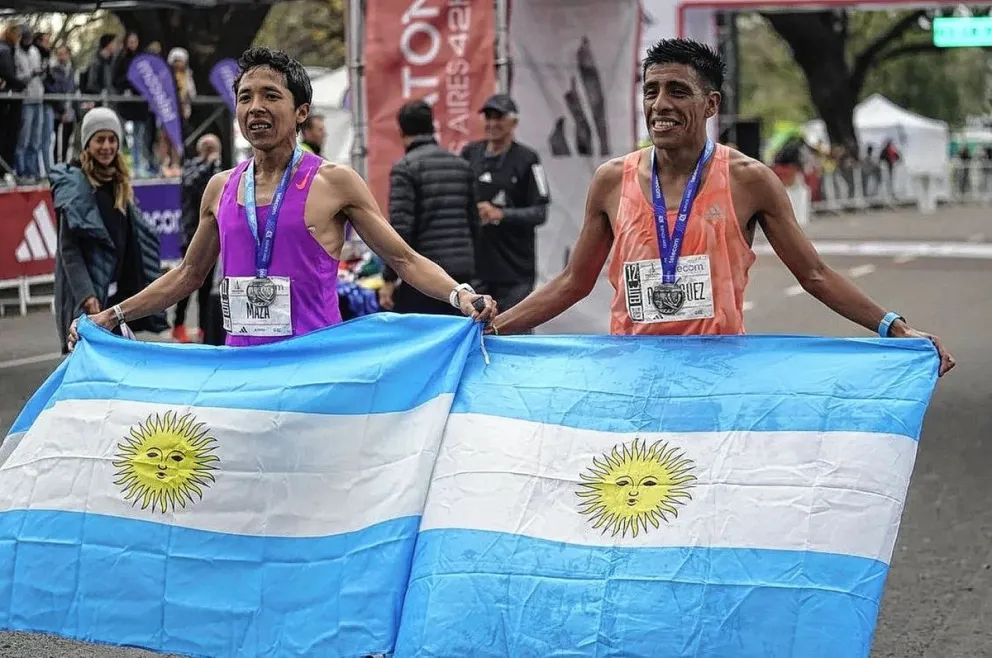 David Rodríguez, el mejor argentino en la Maratón de Buenos Aires
