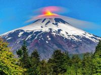 Evacuación y alerta naranja por la actividad sísmica del volcán Villarrica