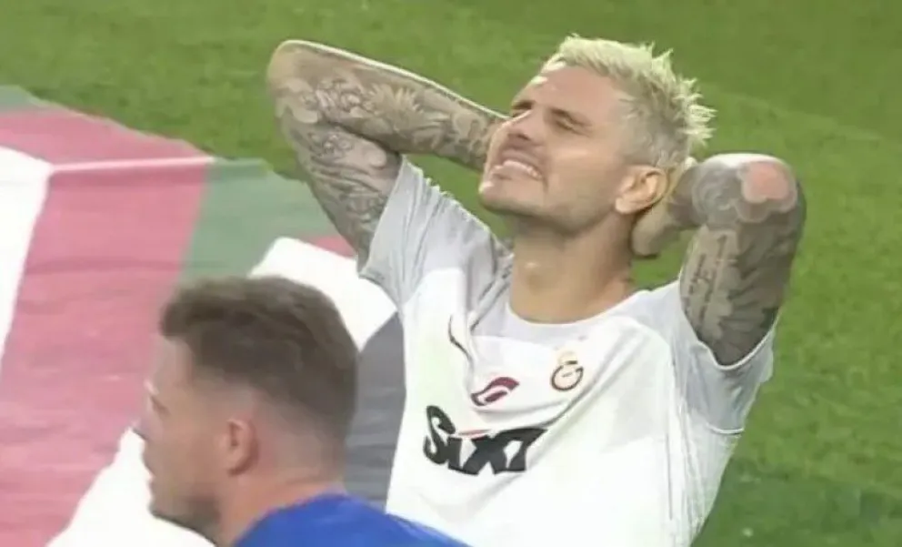 Video: Mauro Icardi quiso imitar a Messi pero erró un gol increíble y terminó en blooper