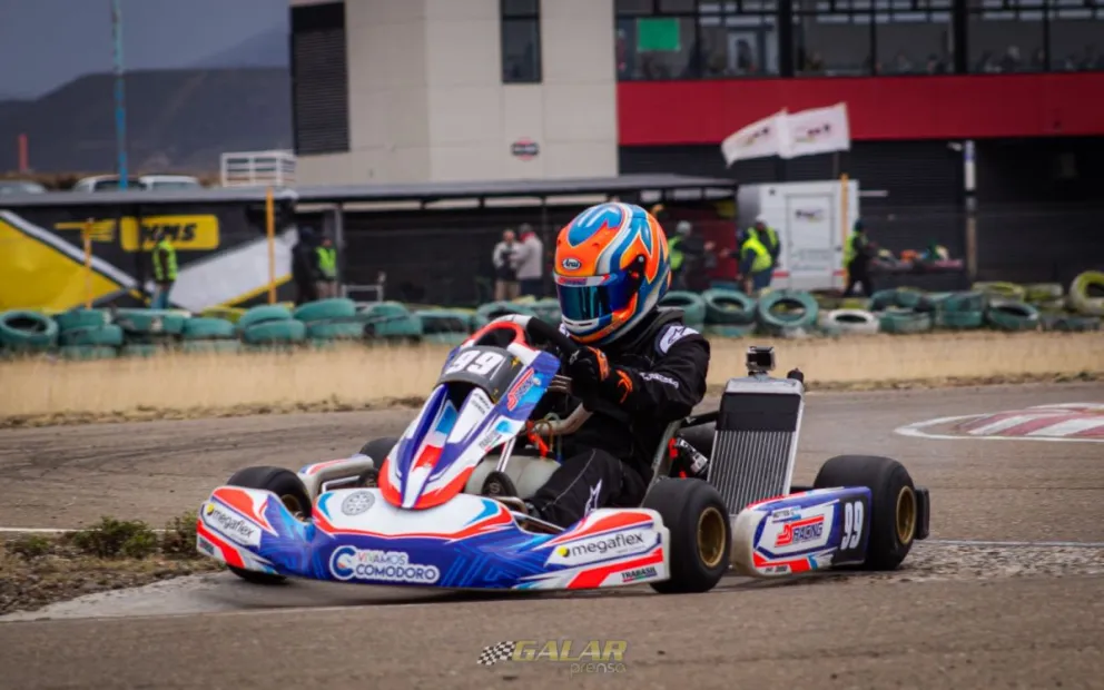 Karting: Genaro Mottesi se prepara para una nueva fecha nacional