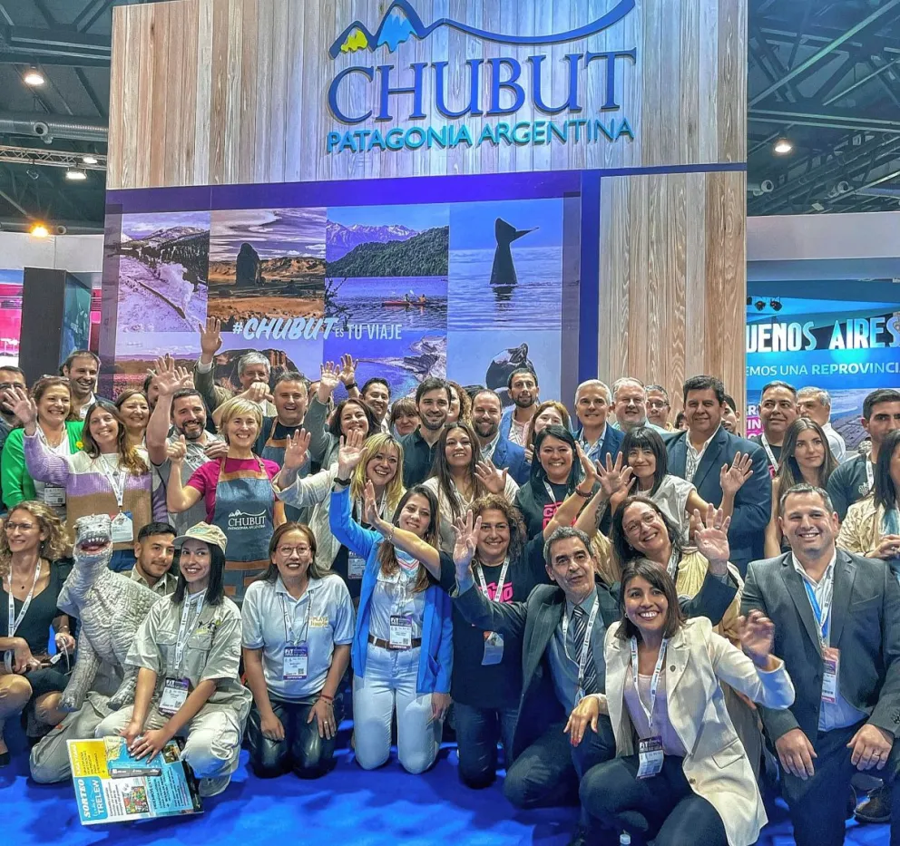 Torres presente en la FIT junto a prestadores turísticos de Chubut