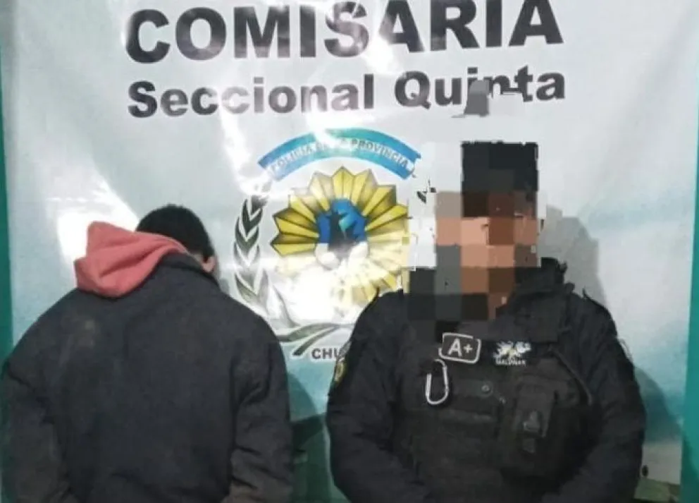 Quiso robar cables y lo detuvieron 