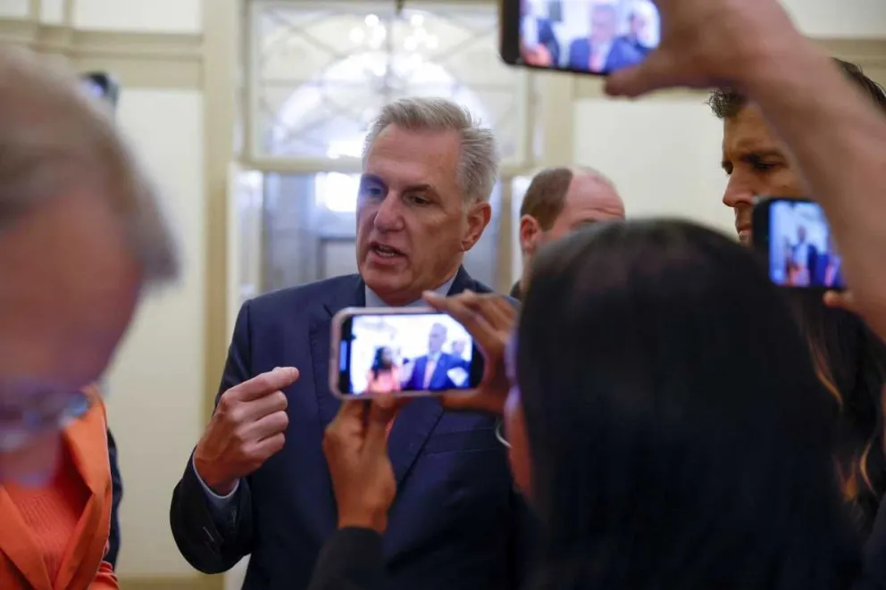 La Cámara de Representantes de EEUU destituyó a su titular, Kevin McCarthy