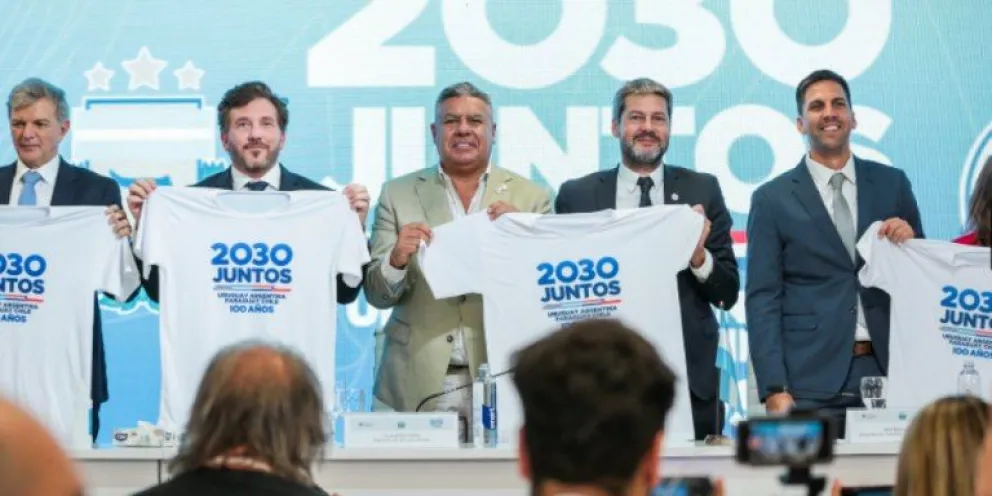 La Conmebol confirmó que Argentina, Uruguay y Paraguay inaugurarán el Mundial 2030