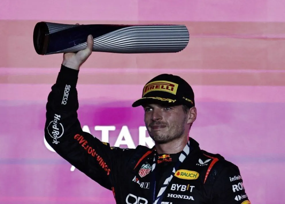 Verstappen ganó el GP de Qatar en la celebración por su tercer título mundial