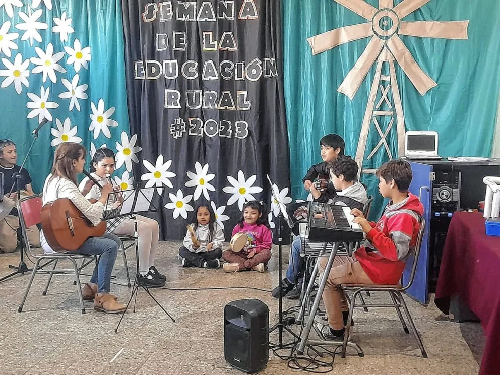 Cierre de la “Semana de la Educación Rural” en Tellier